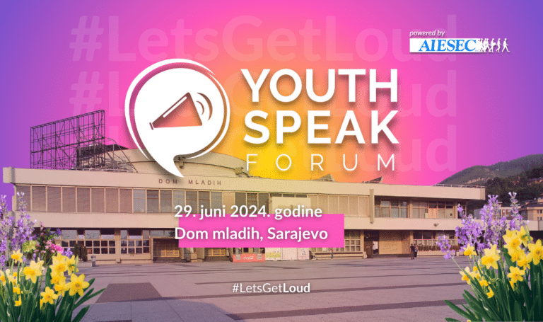Otvorene prijave za YouthSpeak Forum 2024: Pridružite se najvećoj platformi za mlade u BiH!