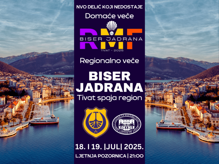 Otvoren konkurs za najbolju kompoziciju na festivalu “Biser Jadrana 2025”