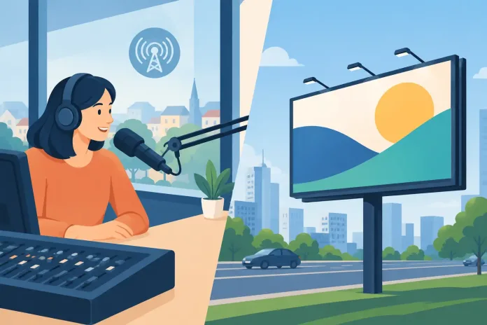 Lokalni radio naspram billboarda u kampanji